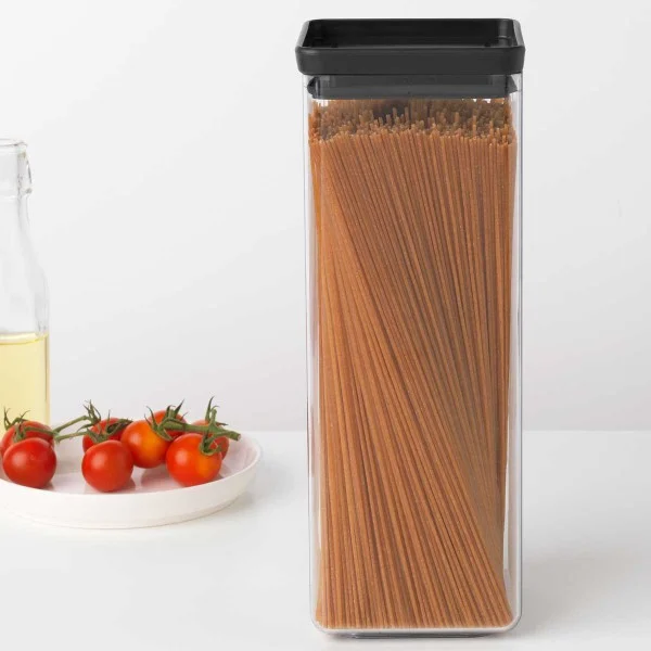 קופסת אחסון פלסטיק שקוף 2.5 ליטר Brabantia - ללא BPA – תמונה 8