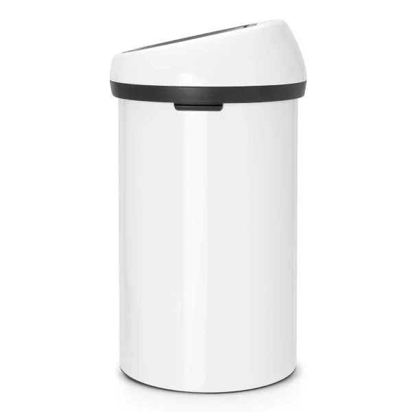פח אשפה טאץ 60 ליטר Brabantia - touch 60l white