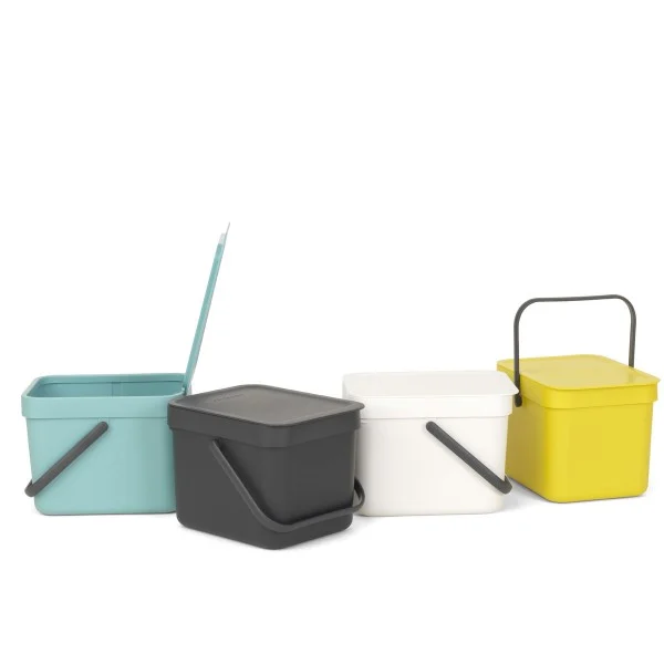 SORT & GO פח הפרדה 6 ליטר פלסטיק - Brabantia – תמונה 15