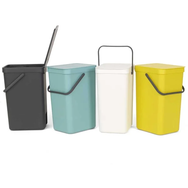 פח הפרדה 16 ליטר SORT & GO פלסטיק – Brabantia - תמונה 2