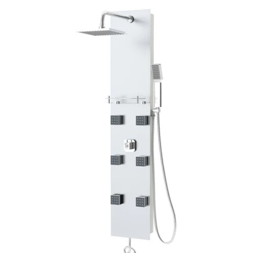 פנל רחצה זכוכית למקלחת Buddy - 2426S