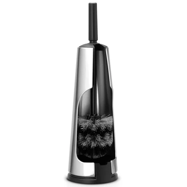סט לשירותים ניקל מט Brabantia - toilet brush holder matt steel