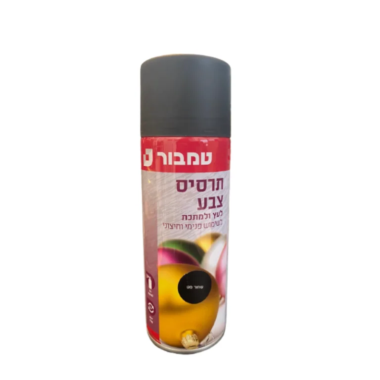 תרסיס צבע שחור מט