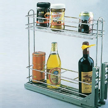 עגלת בקבוקים ותבלינים