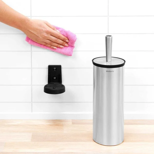 סט לשירותים נתלה ניקל מט Brabantia - detail cleaning
