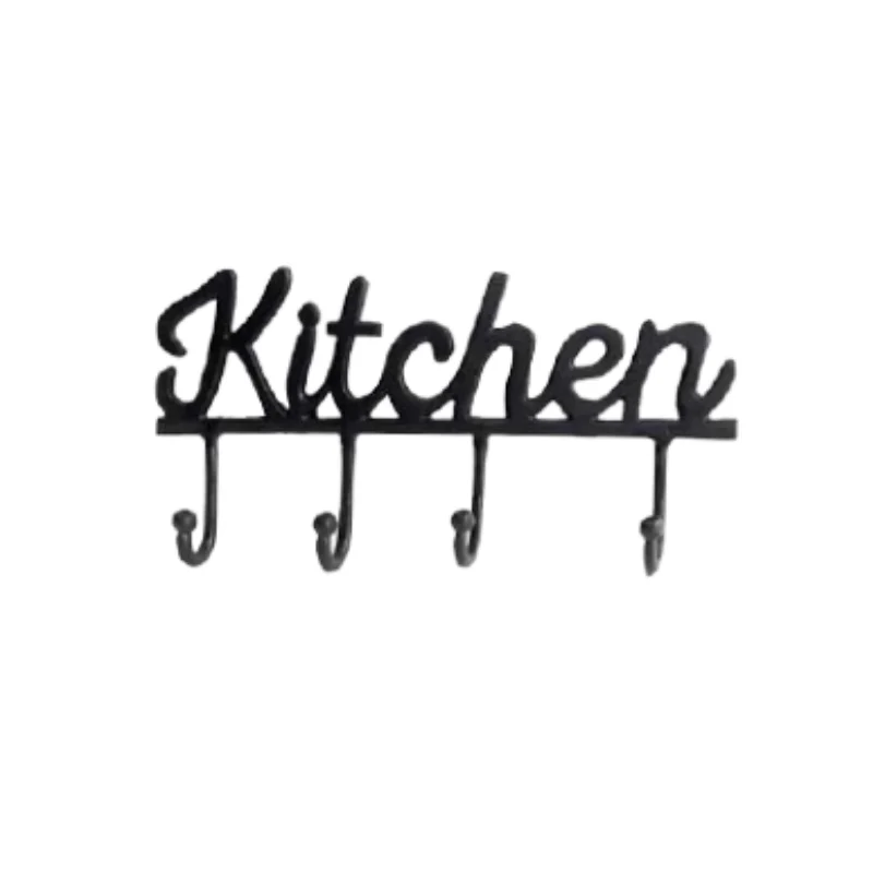 קולב רבעייה למטבח KITCHEN שחור