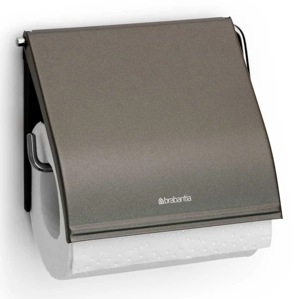 סט לשירותים נתלה פלטינום Brabantia - toiletroll holder platinum