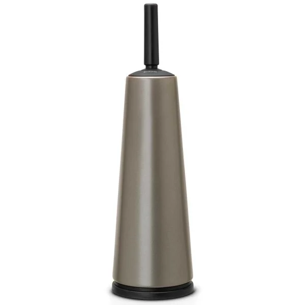 סט לשירותים פלטינום Brabantia - toilet brush holder platinum