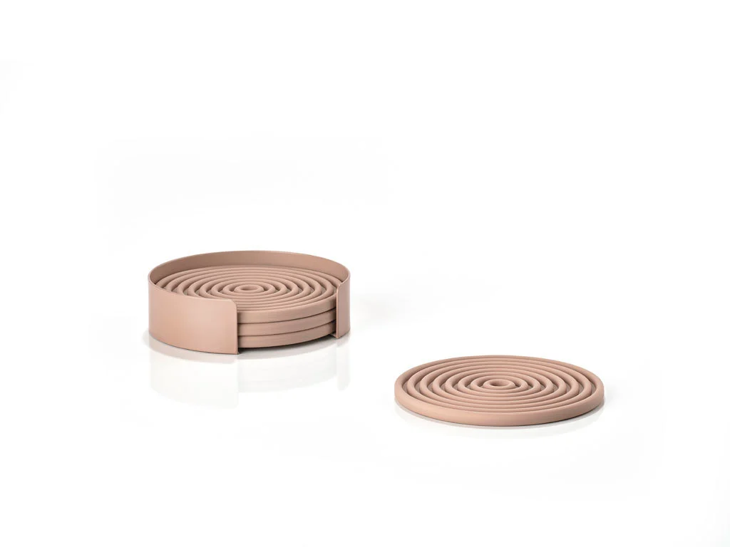 סט 4 תחתיות לכוסות עם מעמד Rocks – Zone - 5c4588337051f68b3b653046656745f1