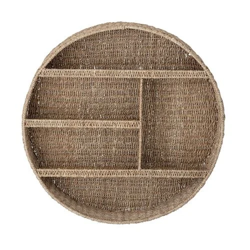 מדף דיספליי Grass עגול – קנה טבעי 82046281 Bloomingville