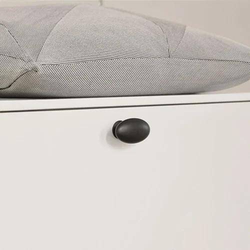 ידית כפתור דגם Furnipart – Oval Simple - ידיות לרהיטים