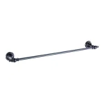 מוט מגבת בודד BLACK