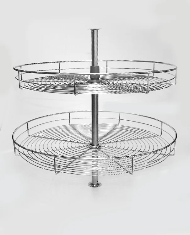 קרוסלה עגולה ניקל שלמה קוטר 60 ס"מ