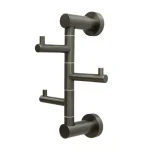 קולב מגבת לאמבטיה 3 ווים ROUND