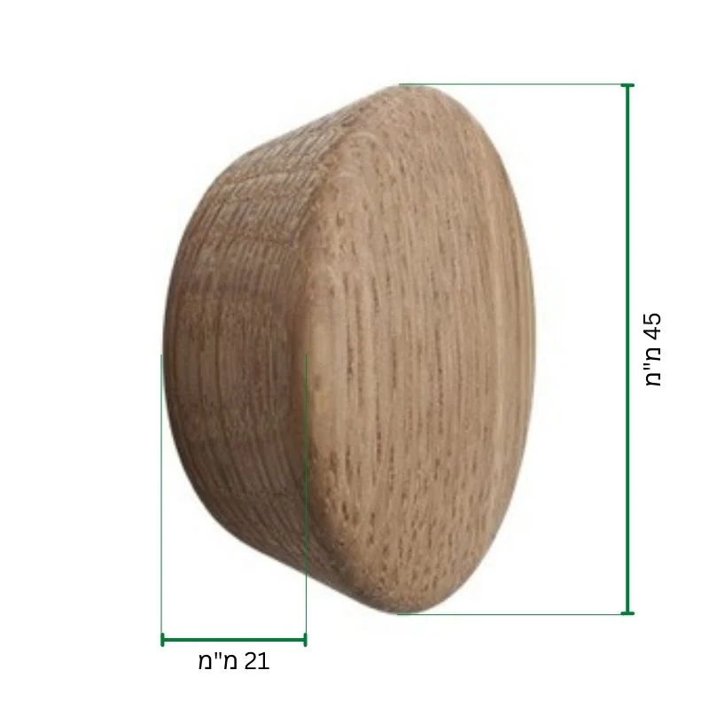ידית כפתור Beret עץ – Furnipart