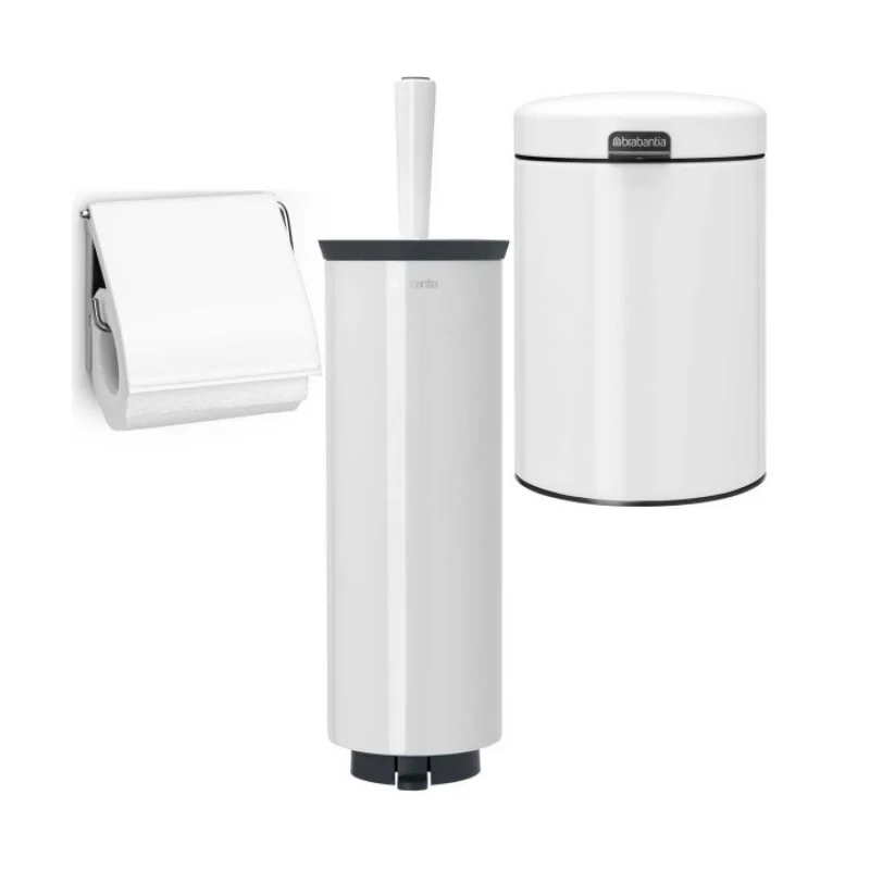 סט לשירותים נתלה, לבן Brabantia