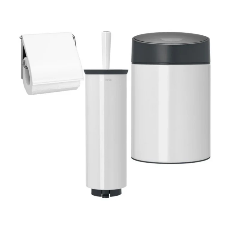 סט לשירותים נתלה לבן Brabantia