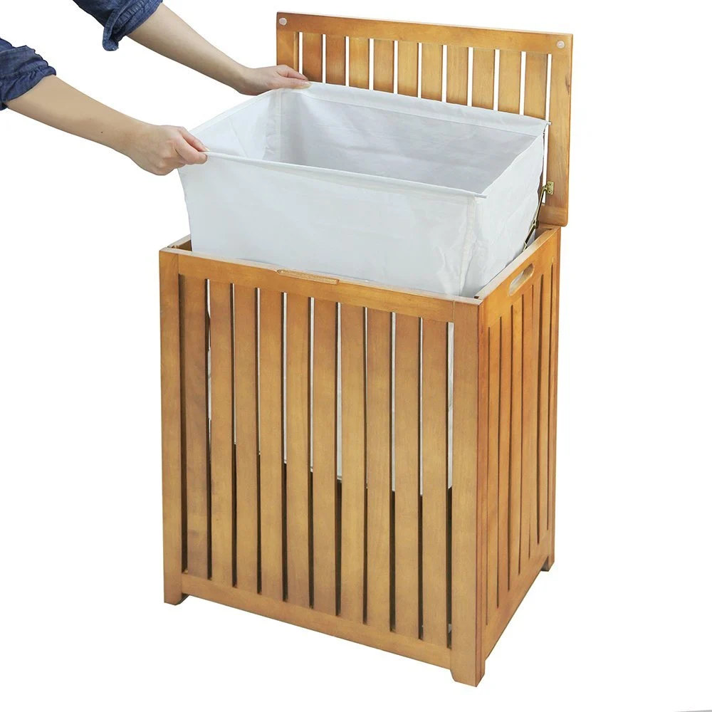 סל כביסה מלבני קטן BAMBOO