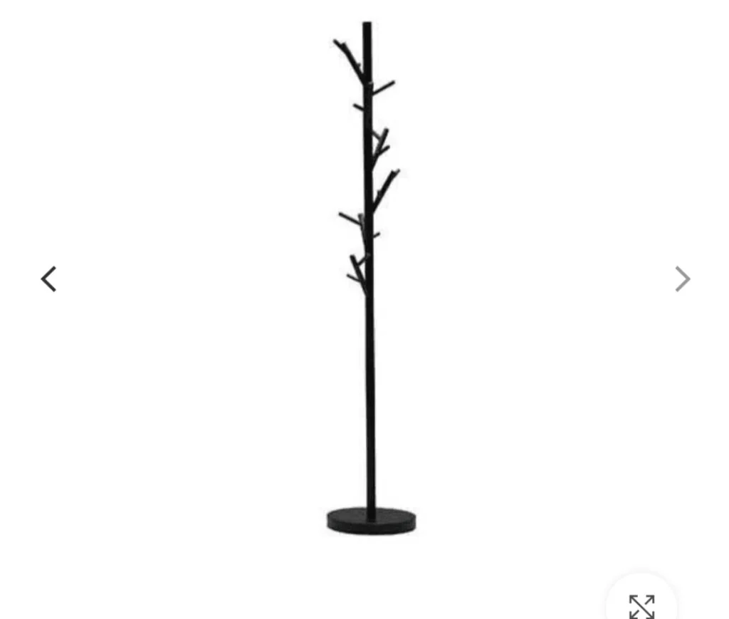 קולב עומד לבגדים TREE- שחור 494308 Jan Kurtz - קולבים ואביזרי תלייה