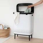 BO סל כביסה מחולק 45+45 ליטר Brabantia