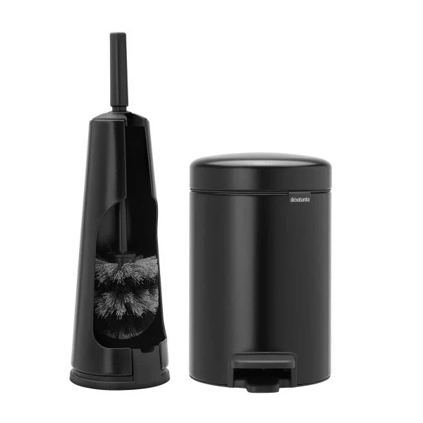 סט לשירותים שחור מט Brabantia