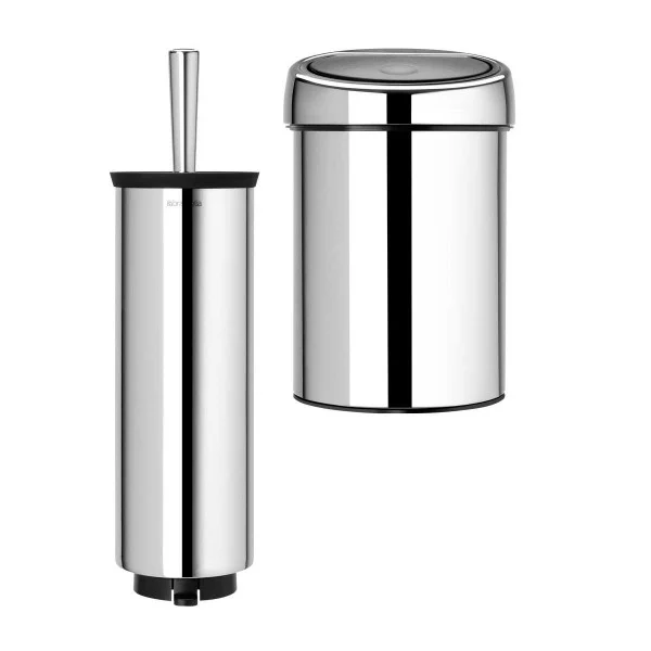 סט לשירותים, נתלה ניקל מבריק Brabantia
