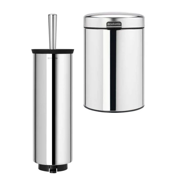 סט לשירותים, נתלה ניקל מבריק Brabantia