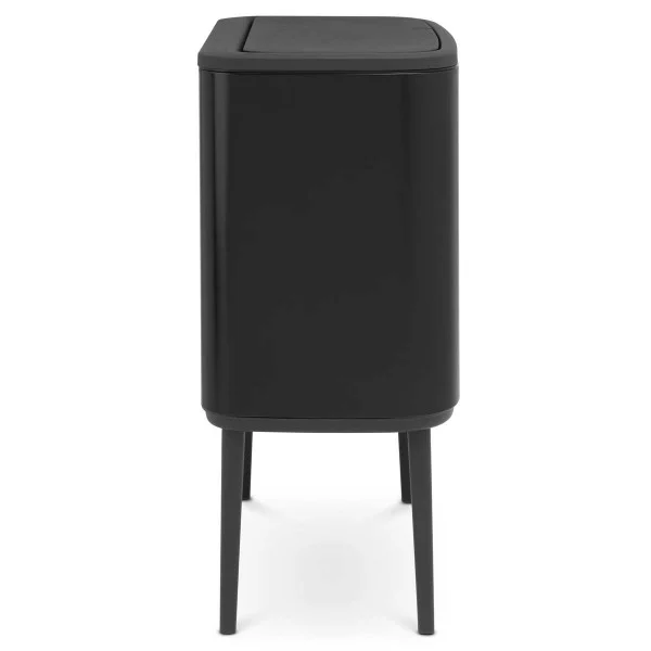 BO טאץ פח הפרדה 11+23 ליטר Brabantia - brabantia bo separation touch bin 23l matt black side y