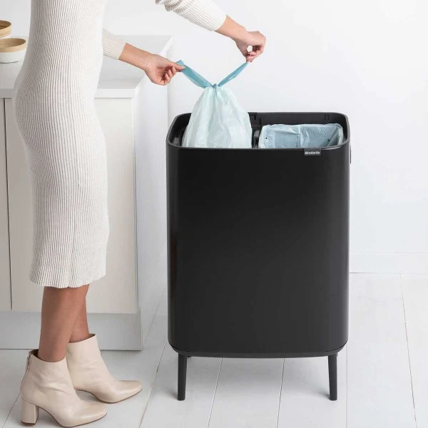 פח טאץ הפרדה 30+30 ליטר Brabantia BO – תמונה 9