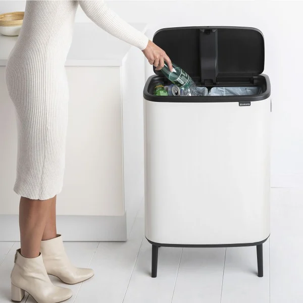 פח טאץ הפרדה 30+30 ליטר Brabantia BO – תמונה 10