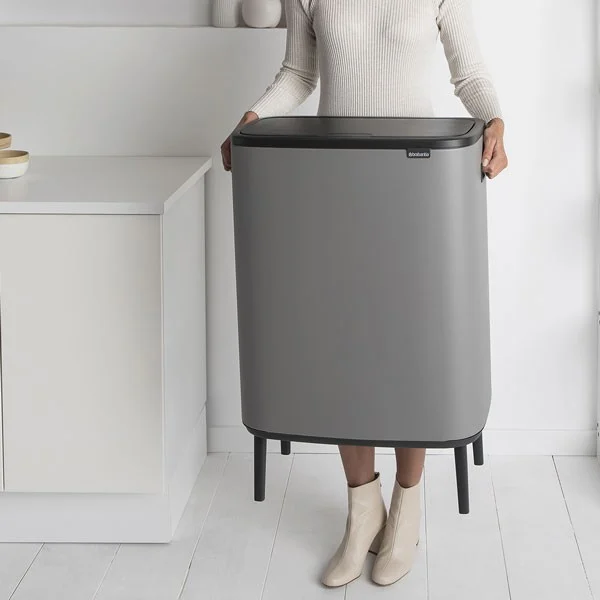 פח טאץ הפרדה 30+30 ליטר Brabantia BO – תמונה 13