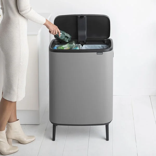 פח טאץ הפרדה 30+30 ליטר Brabantia BO – תמונה 5