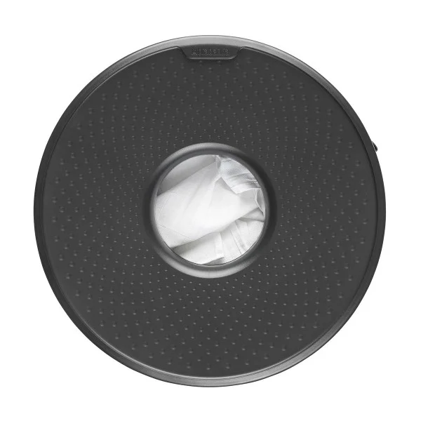 סל כביסה עגול 60 ליטר, שחור מט Brabantia – תמונה 6