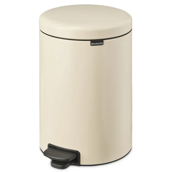 פח אשפה פדל 20 ליטר Brabantia – NewIcon - brabantia newicon pedal bin 20l soft beige y
