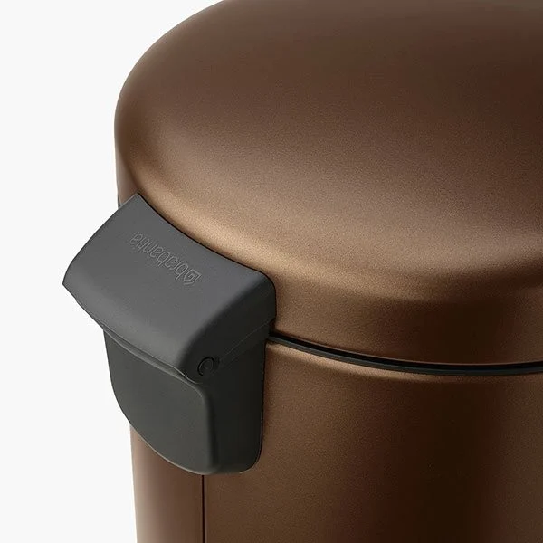 פח פדל 30 ליטר NewIcon ברונזה חם Brabantia
