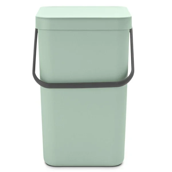 פח הפרדה 25 ליטר SORT & GO פלסטיק – Brabantia - brabantia sort and go waste bin 25l jade green y
