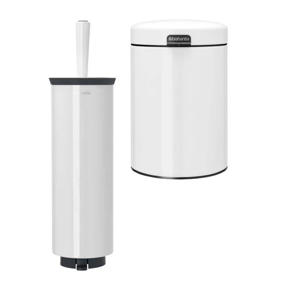 סט לשירותים נתלה, לבן Brabantia