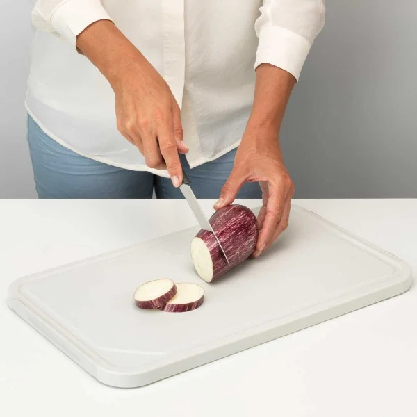 קרש חיתוך גדול עם מגש + Brabantia – Tasty - אביזרי מטבח