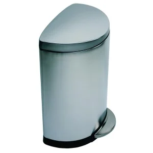 פח DLX חצי עגול 30ליטר נירוסטה CW1825