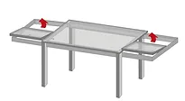 מסילת KOMBI מגירה 60 + סטופר - fabb8e 4a6c505ffd9340269068288810174620