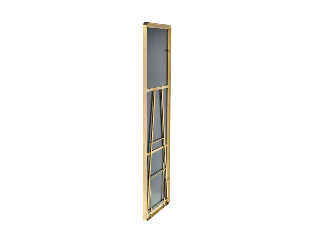 מראה Munich עומדת 140×45 ס"מ – פליז - מראות