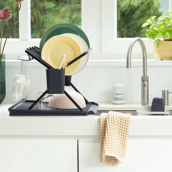 מתקן לייבוש כלים מתקפל גדול Brabantia – תמונה 5