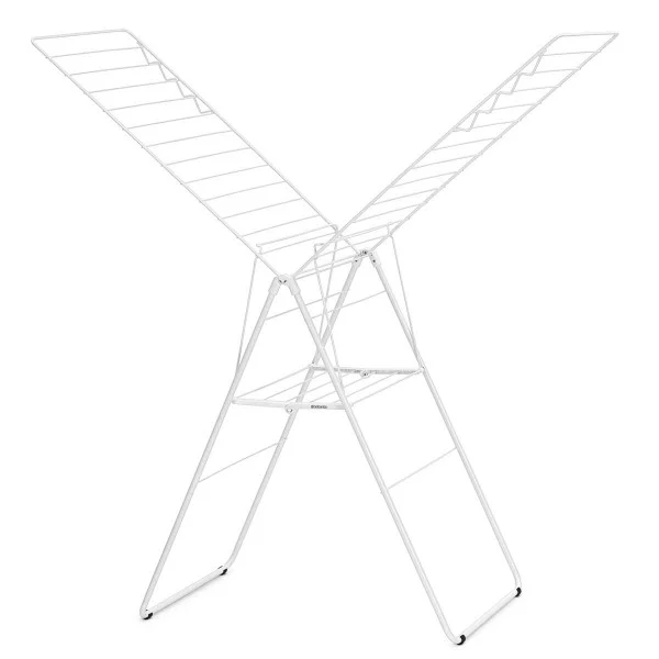 מתלה כביסה מתקפל 25 מטר HangOn ברבנטיה - hangon drying rack 25m white brabantia y