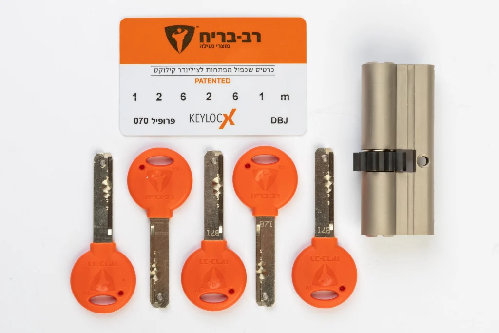 צילינדר רב בריח KeylocX - תמונה 2