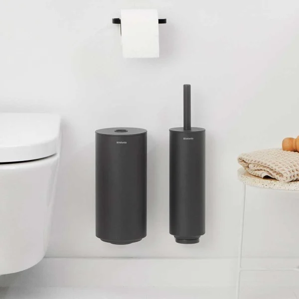 סט טואלט לשירותים Brabantia MindSet - mindset toilet accessory set of infinite grey brabantia y