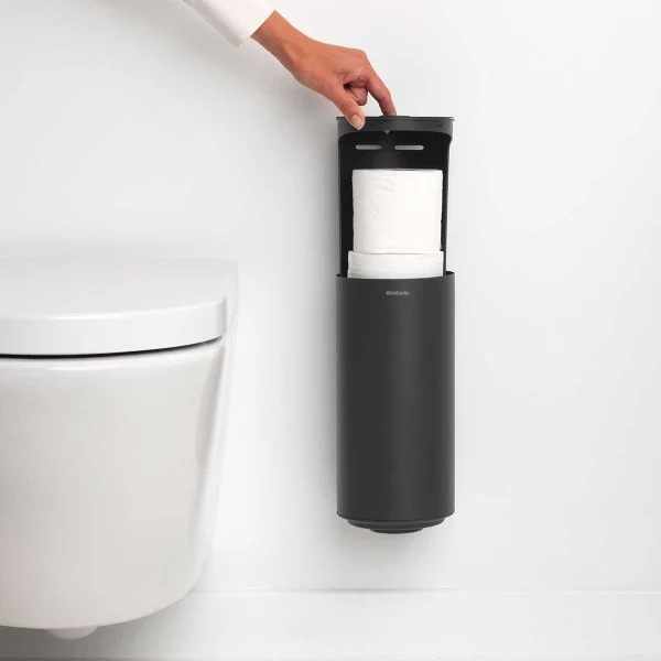 דיספנסר לגלילי נייר טואלט Brabantia MindSet - תמונה 2