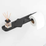 מתקן לנייר טואלט ומדף Brabantia MindSet