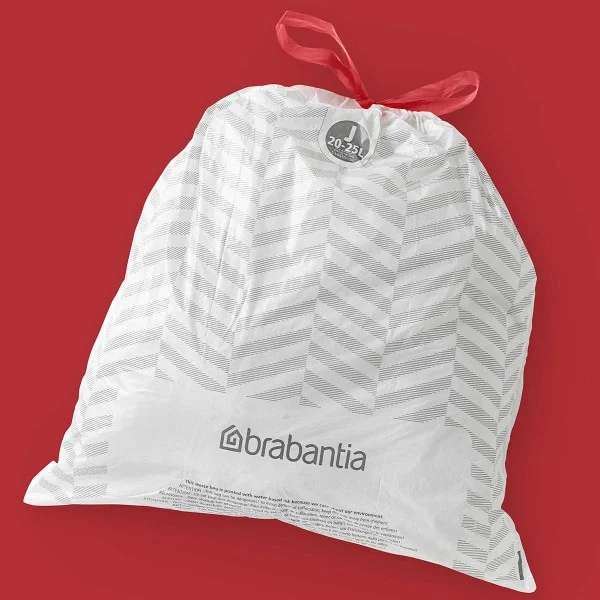 קרטון שקיות קוד J לפח אשפה 23-25 ליטר – 120 שקיות Brabantia
