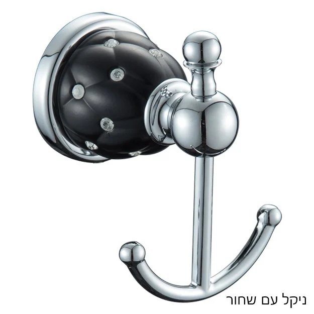 קולב כפול למגבת אמבטיה DIAMOND - תמונה 2