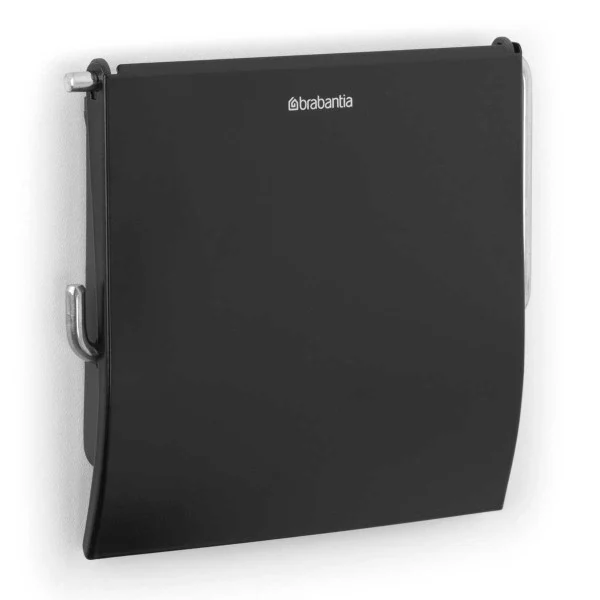 מתקן קיר לנייר טואלט Brabantia - renew toilet roll holder matt black brabantia y